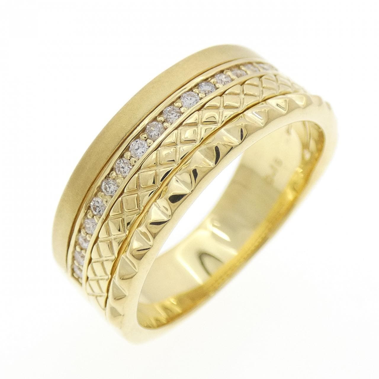 K18YG ダイヤモンド リング 0.16CT