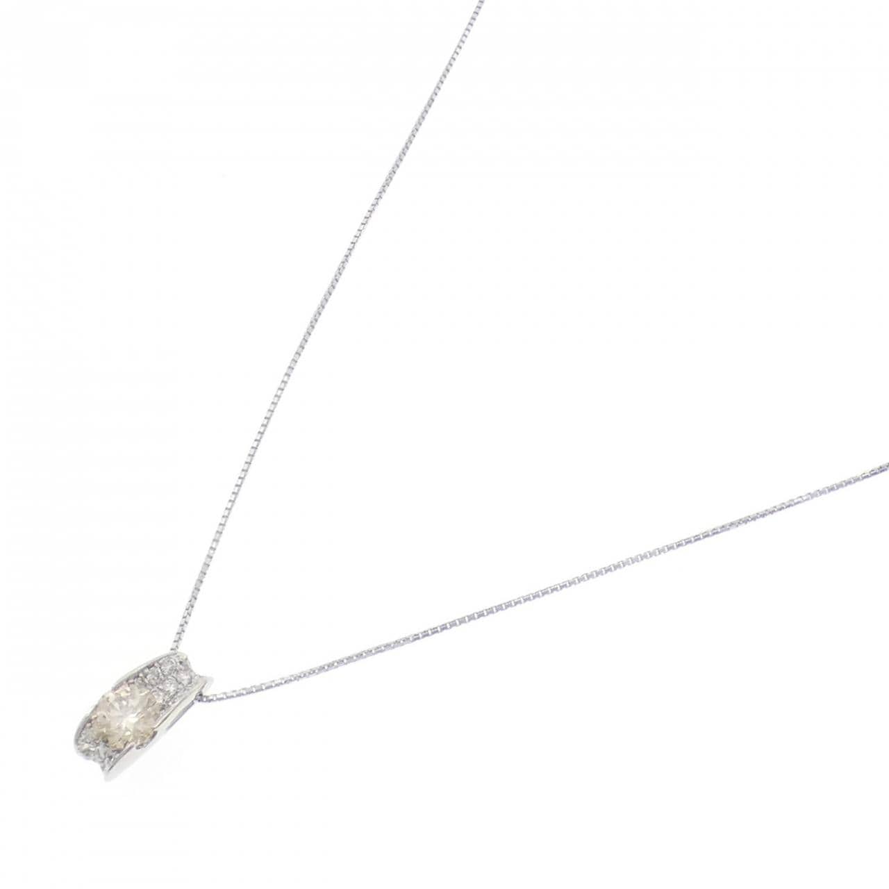PT900/PT850 ダイヤモンド ネックレス 0.619CT