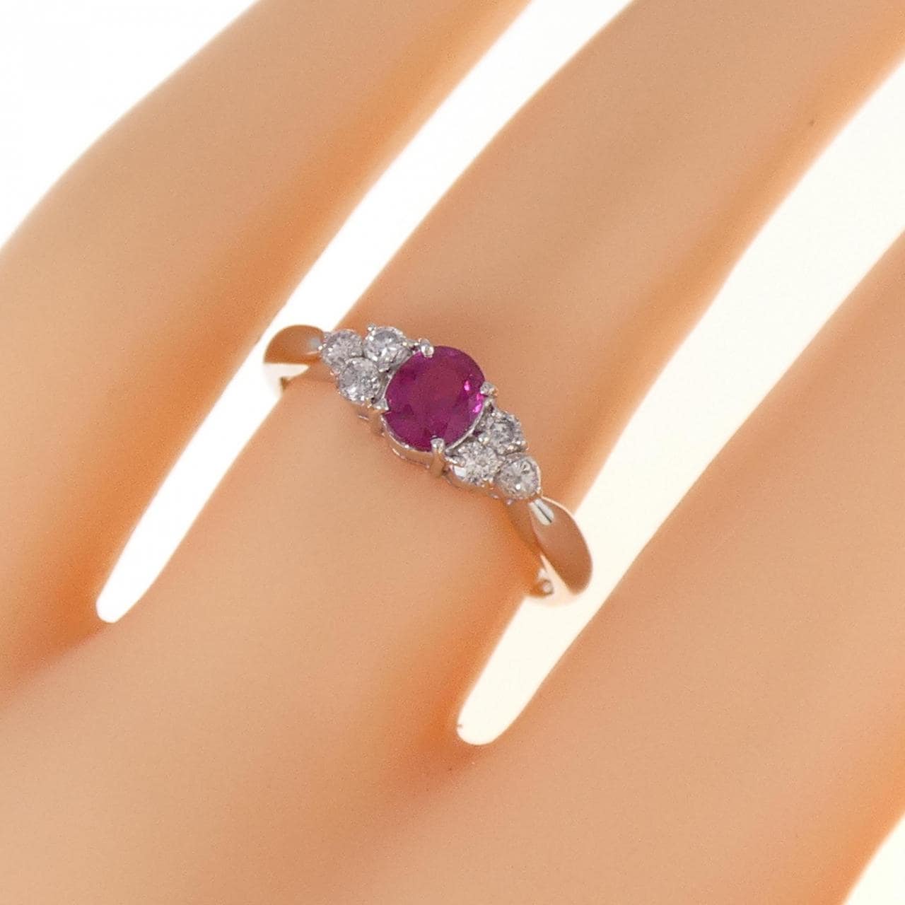 PT Ruby Ring 0.45CT