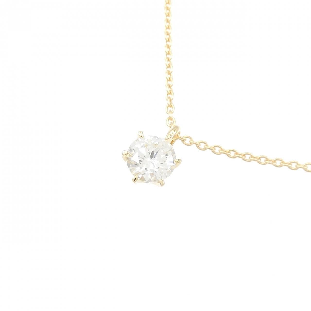 【リメイク】K18YG ダイヤモンド ネックレス 0.302CT I I1 Good