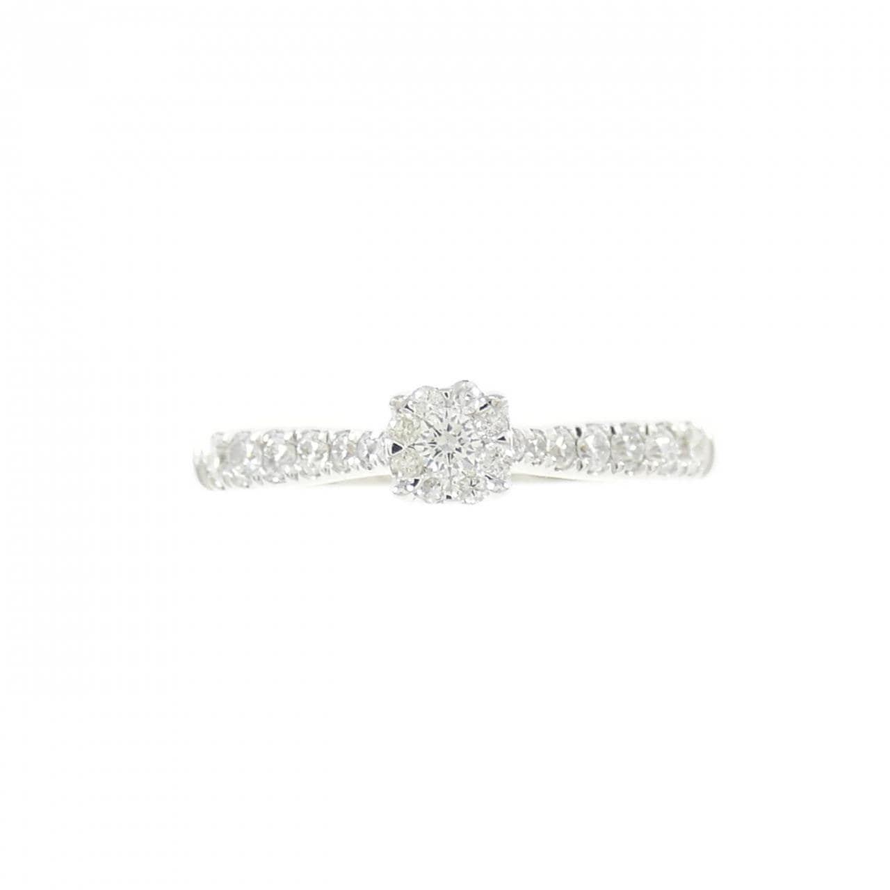 750WG Diamond ring 0.21CT
