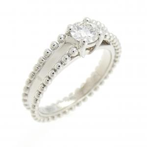 ヴァンクリーフ&アーペル エステル ソリティア リング 0.30CT E VVS2 3EXT