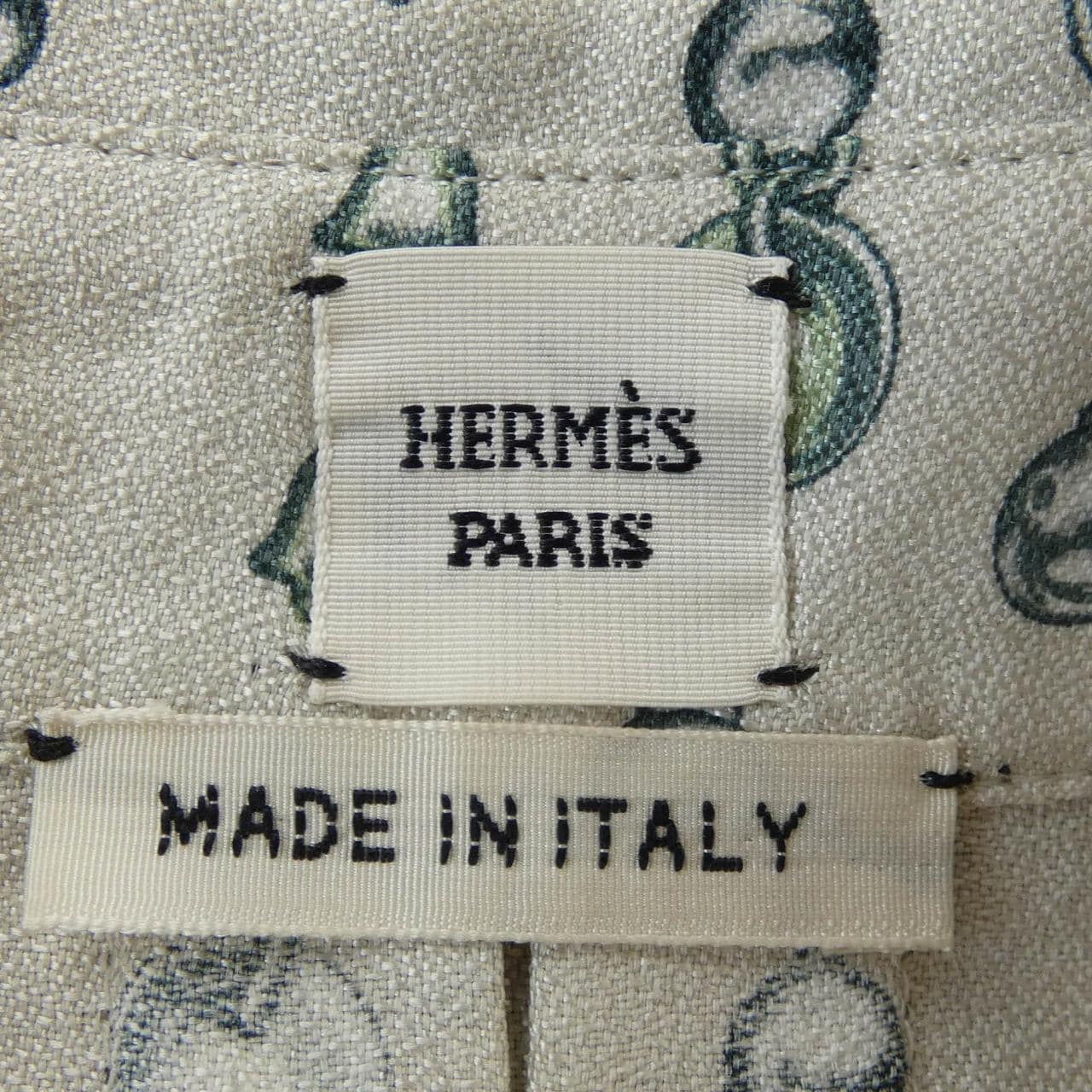 エルメス HERMES TRESOR DE MEDOR 2H0632DN ツイルレーヌ シャツ