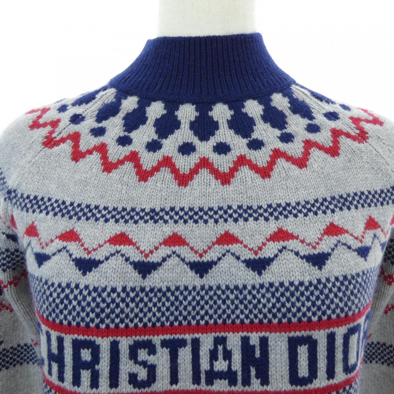 クリスチャンディオール CHRISTIAN DIOR DIORALPS STAND COLLAR SWGATER 144S60BM134 ニット
