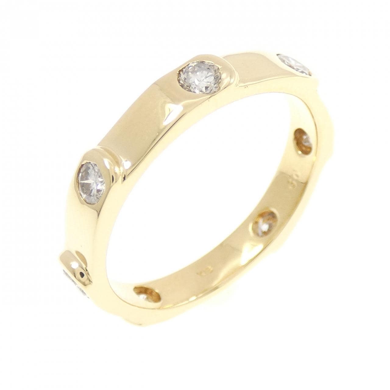 K18YG ダイヤモンド リング 0.60CT