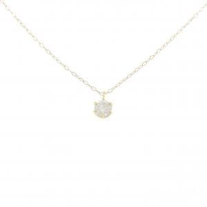 K18YG ダイヤモンド ネックレス 0.30CT