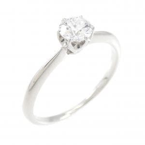 PT Diamond Ring 0.305CT E SI1 EXT H&C