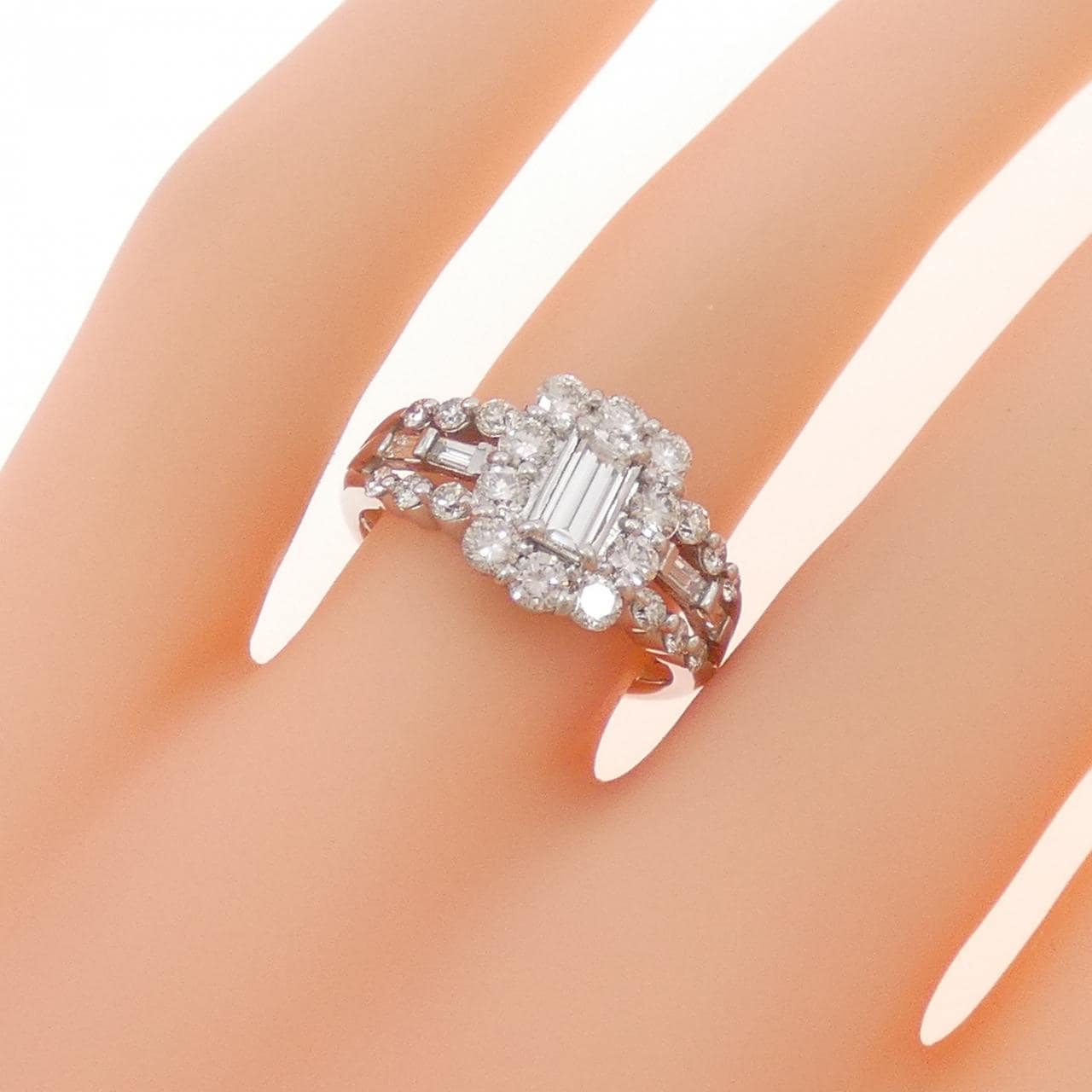 PT900 ダイヤモンド リング 0.254CT