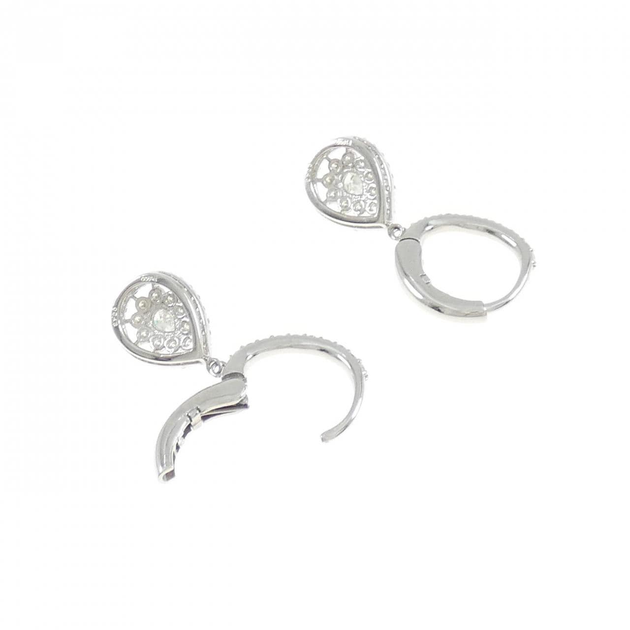 【新品】PT900 ダイヤモンド ピアス 0.86CT