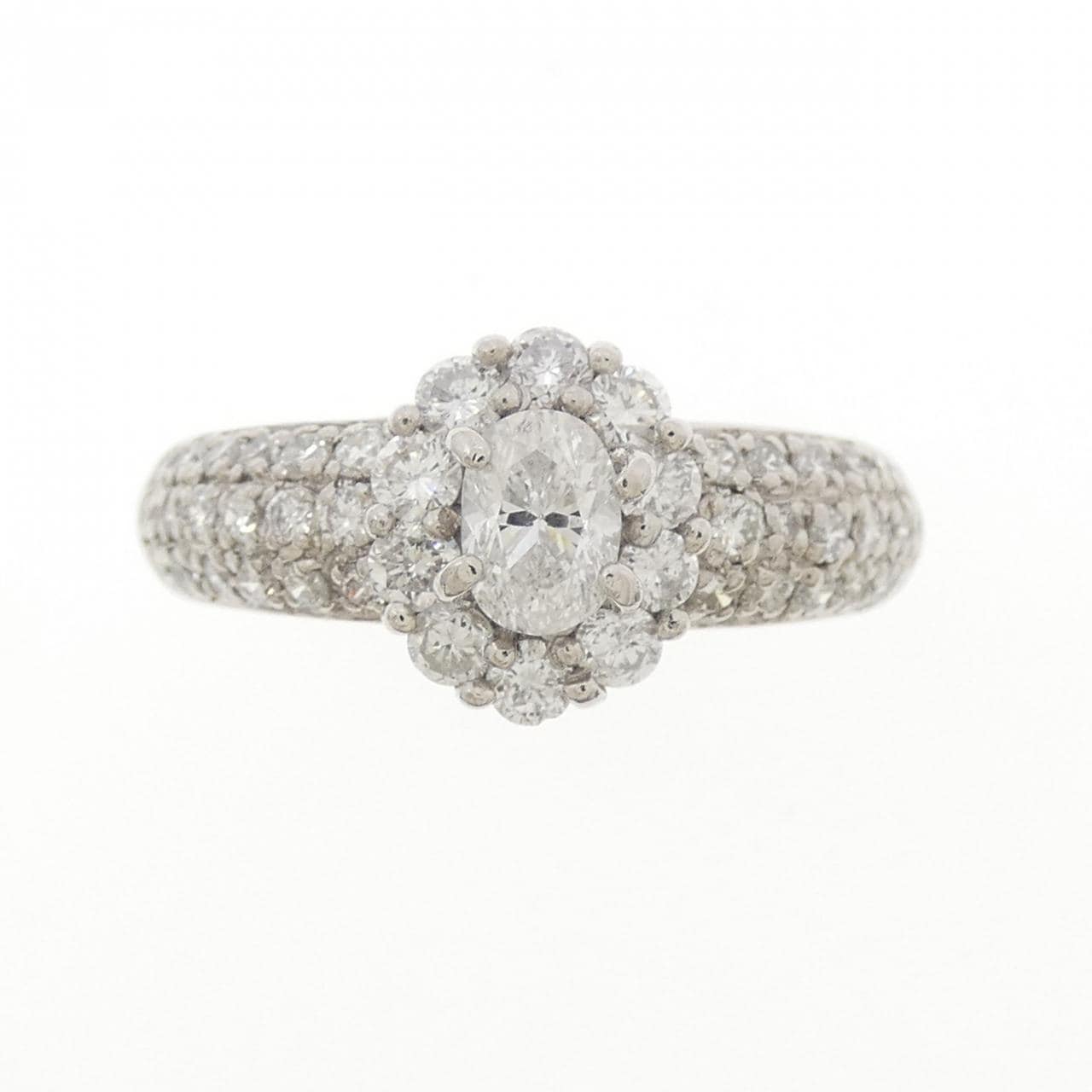 PT900 パヴェ ダイヤモンド リング 0.39CT