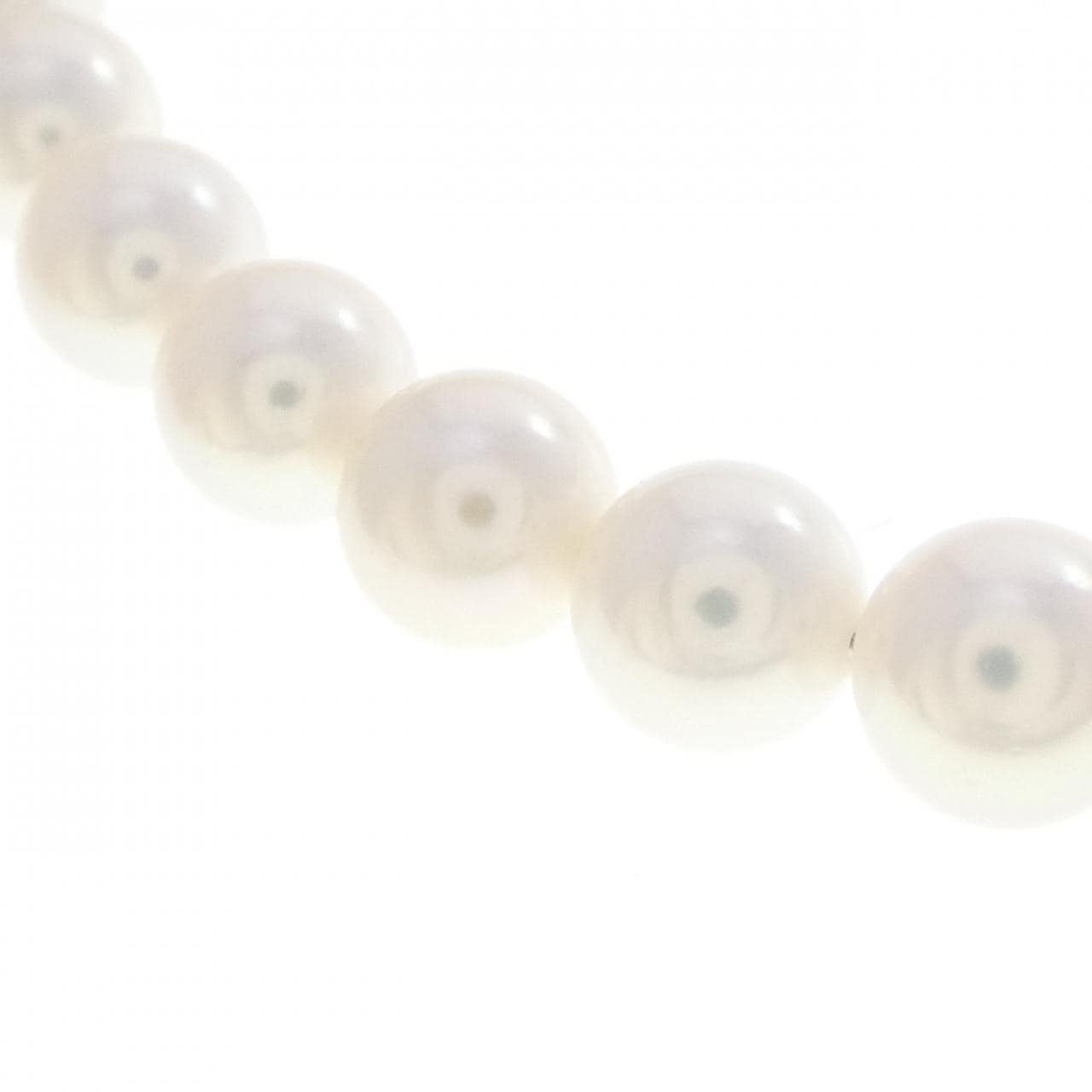 シルバークラスプ アコヤパール ネックレス 6.5-7mm