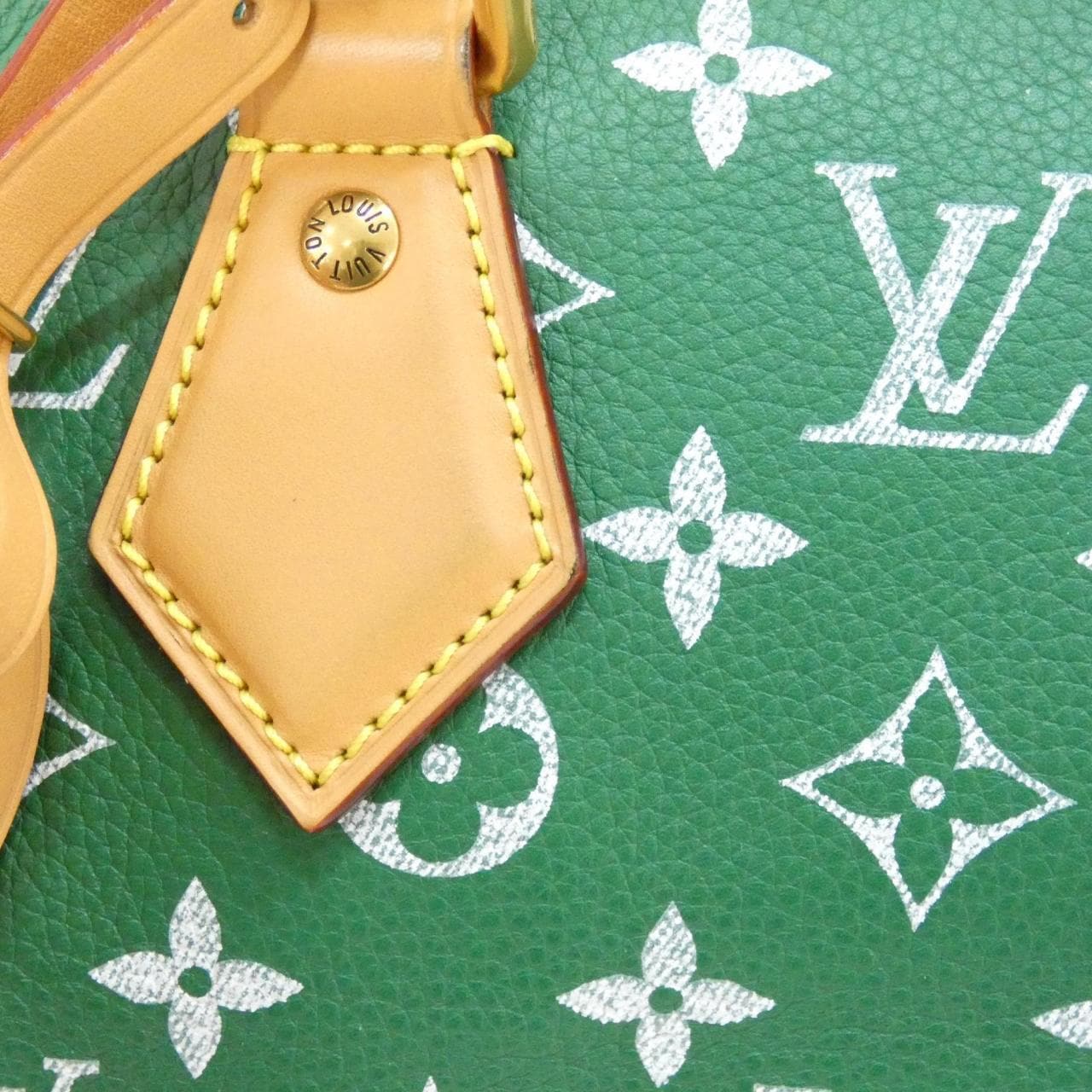 ルイヴィトン モノグラム レザー スピーディ P9 バンドリエール 25cm M24423 ボストンバッグ