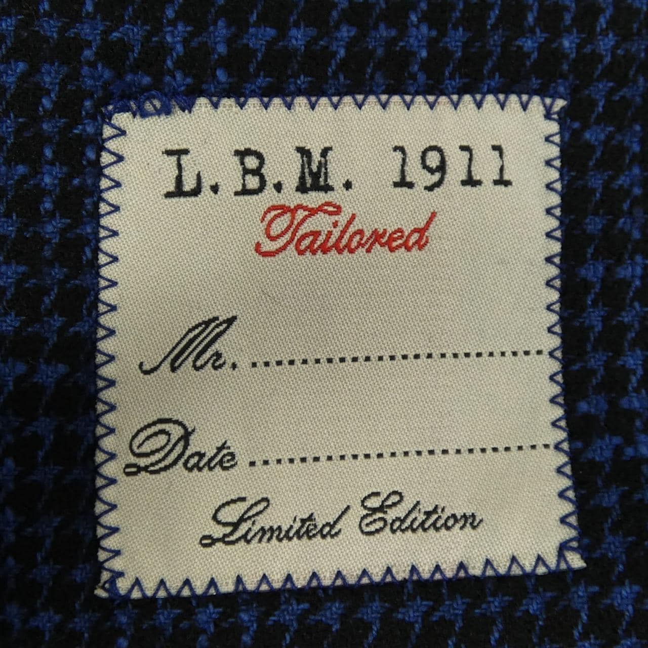 エルビーエム1911 L.B.M 1911 ジャケット