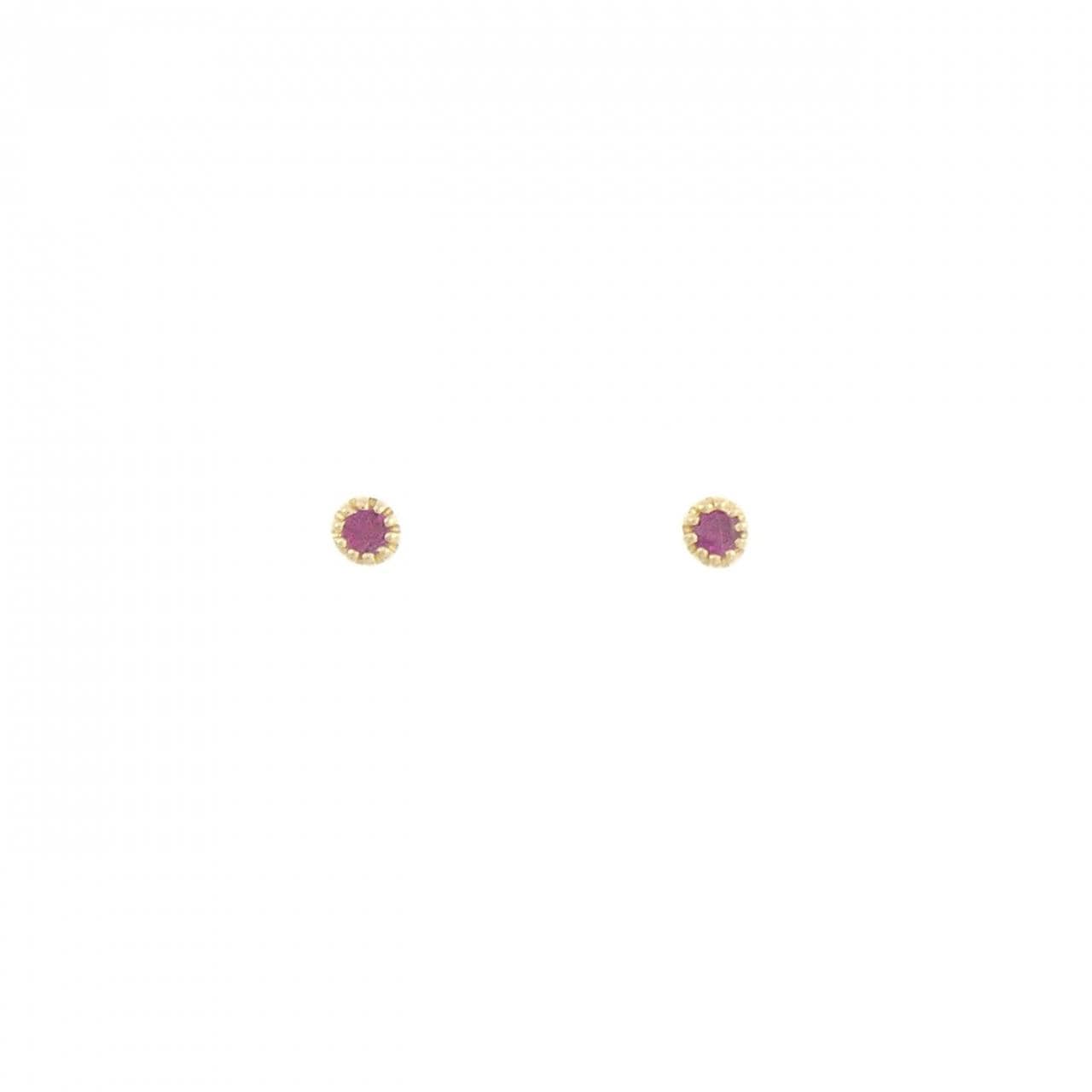 エテ ルビー ピアス