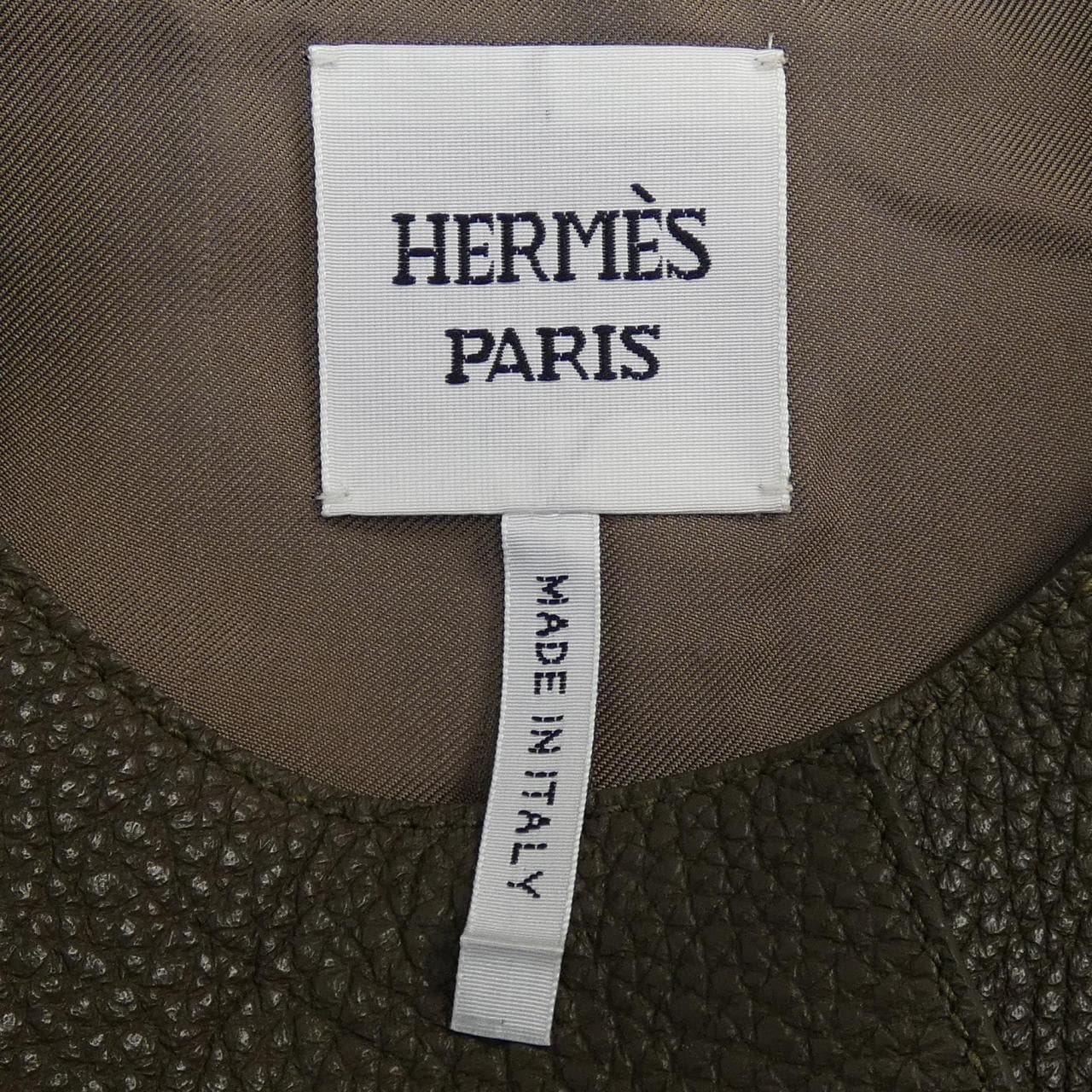 エルメス HERMES ロングベスト
