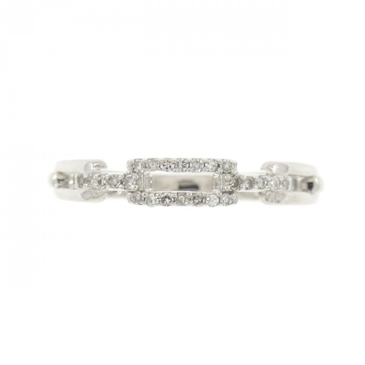 K10WG ダイヤモンド リング 0.08CT