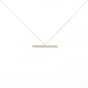 K10YG ダイヤモンド ネックレス 0.17CT