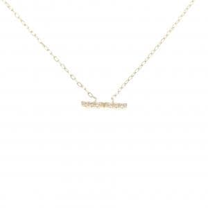 ヒロタカ トラペーズ ネックレス 0.03CT