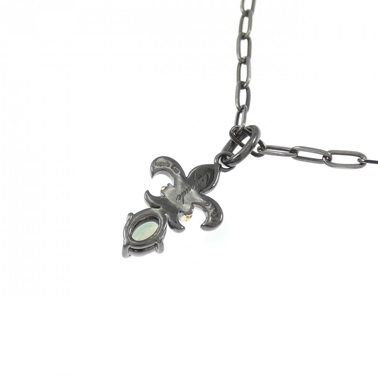 K18BG/K18 アレキサンドライト ネックレス 0.143CT