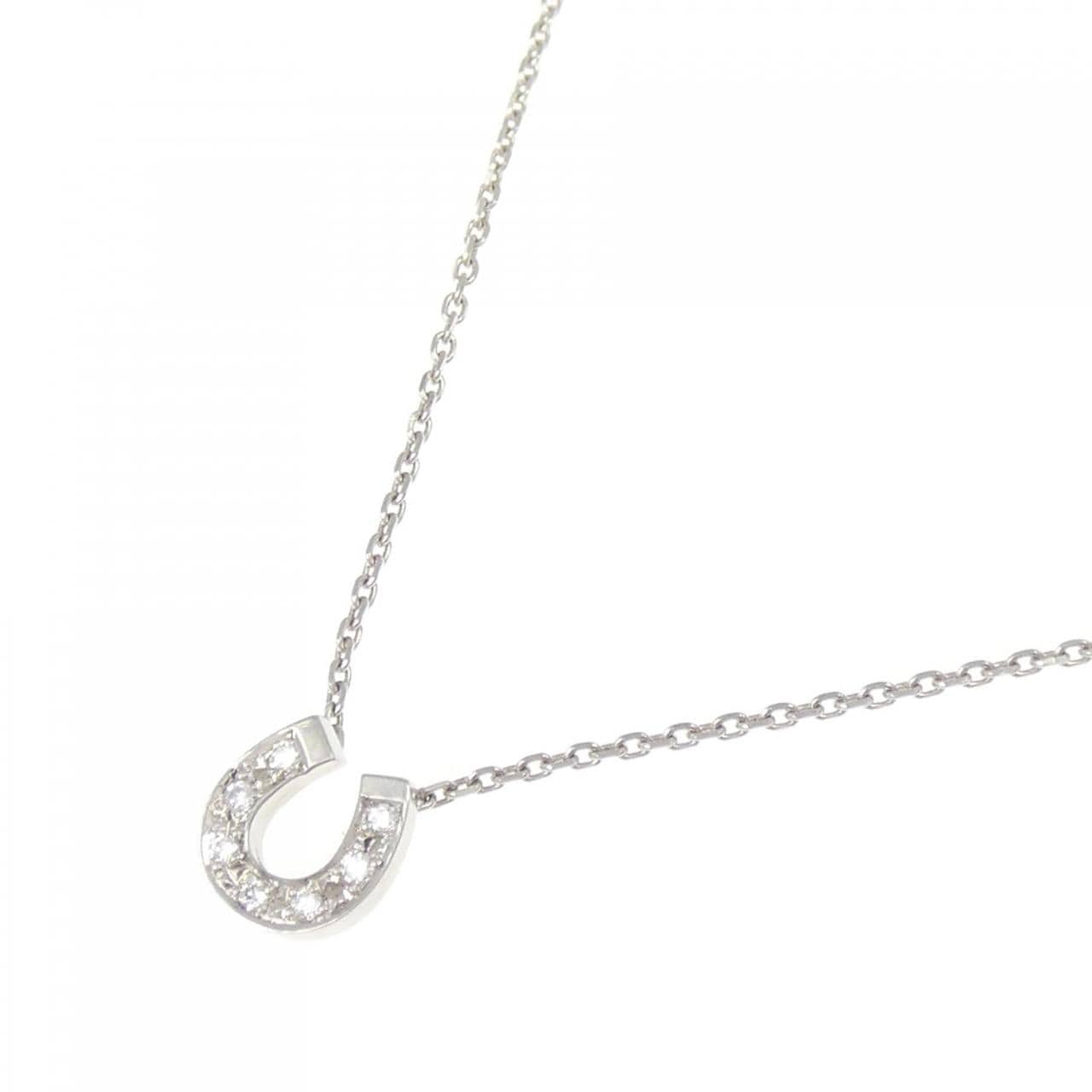 ヴァンドーム ホースシュー ダイヤモンド ネックレス