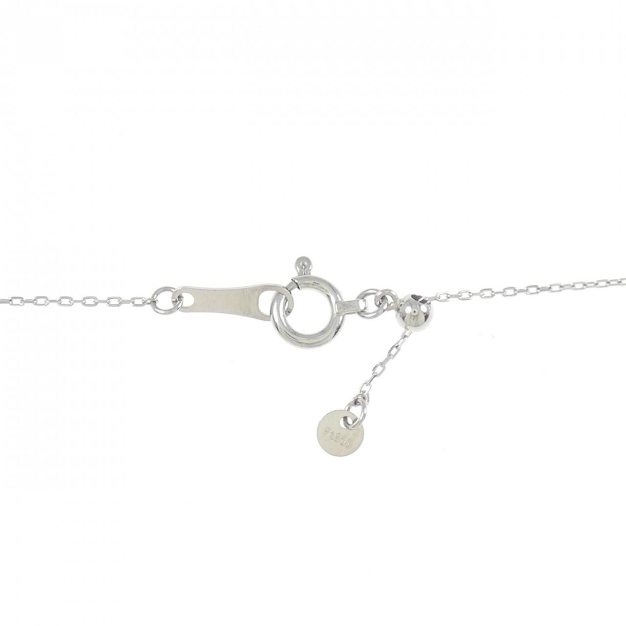 【新品】PT900/PT850 ダイヤモンド ネックレス 0.30CT
