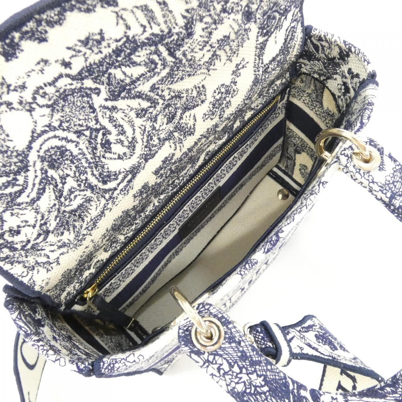 クリスチャンディオール TOILE DE JOUY レディ D-ライト ミディアム M0565OTDT バッグ
