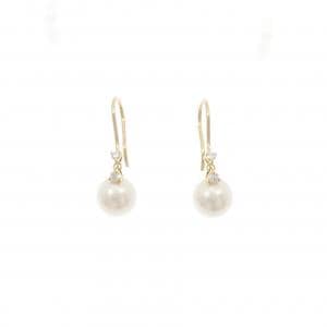 ミキモト アコヤパール ピアス 7.3mm