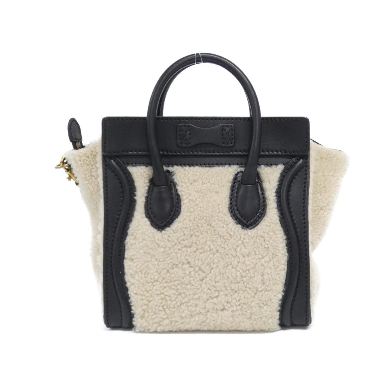 セリーヌ ラゲージ ナノ ショッパー 168243 バッグ