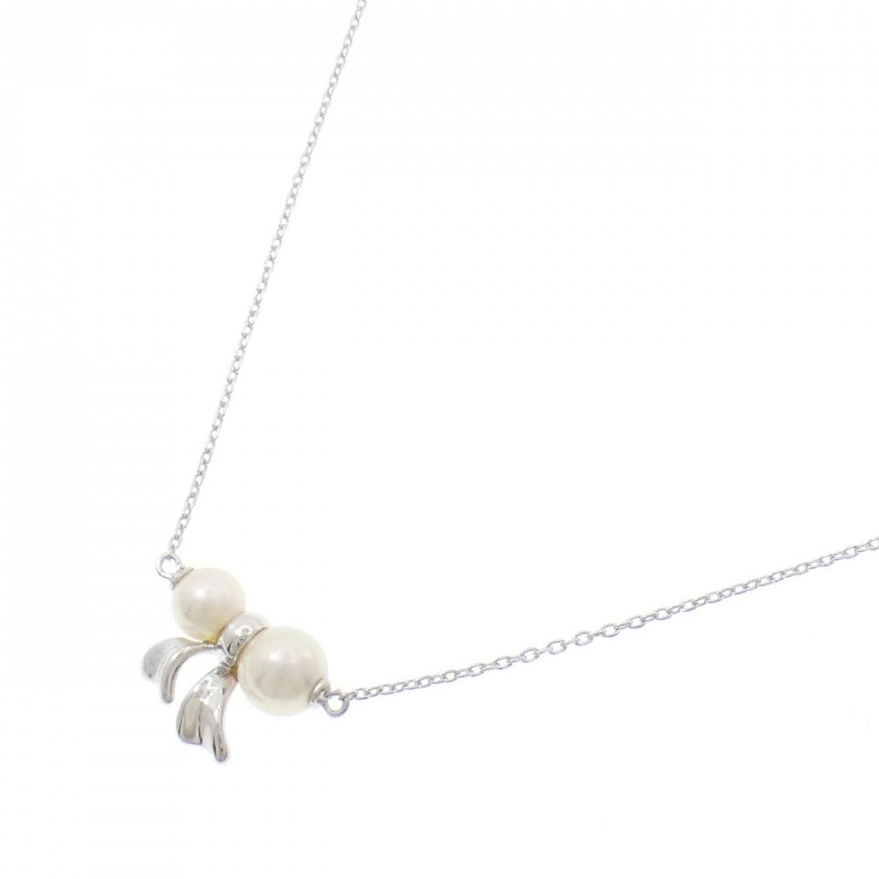 PT900/PT850 リボン アコヤパール ネックレス