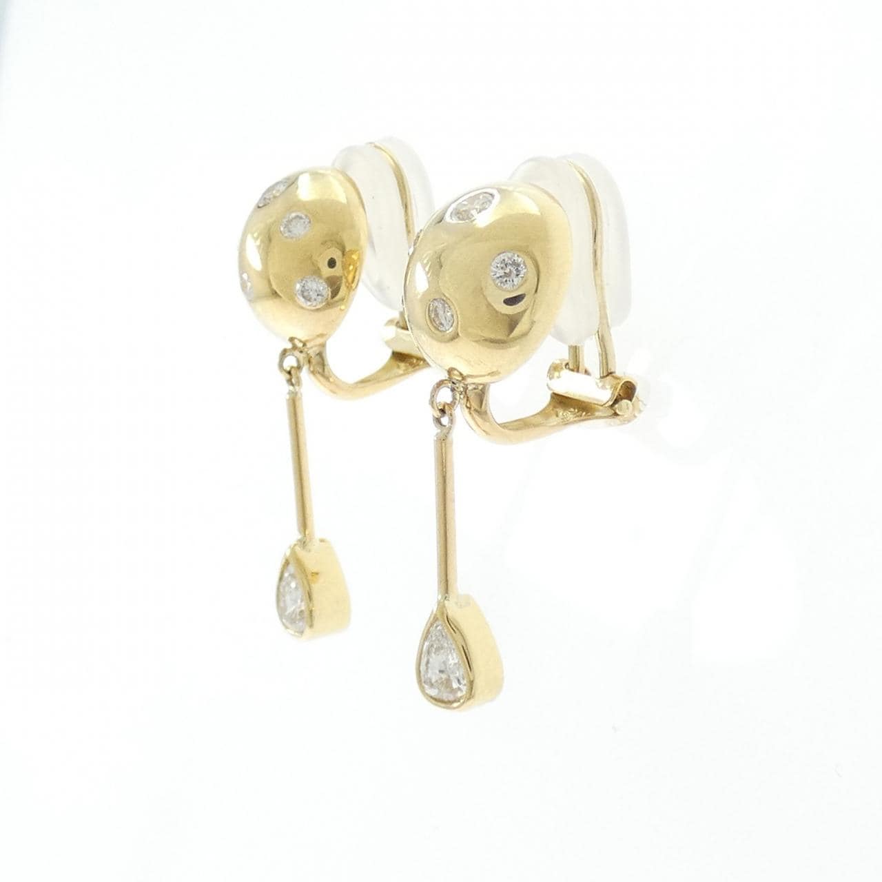 K18YG ダイヤモンド イヤリング 0.54CT