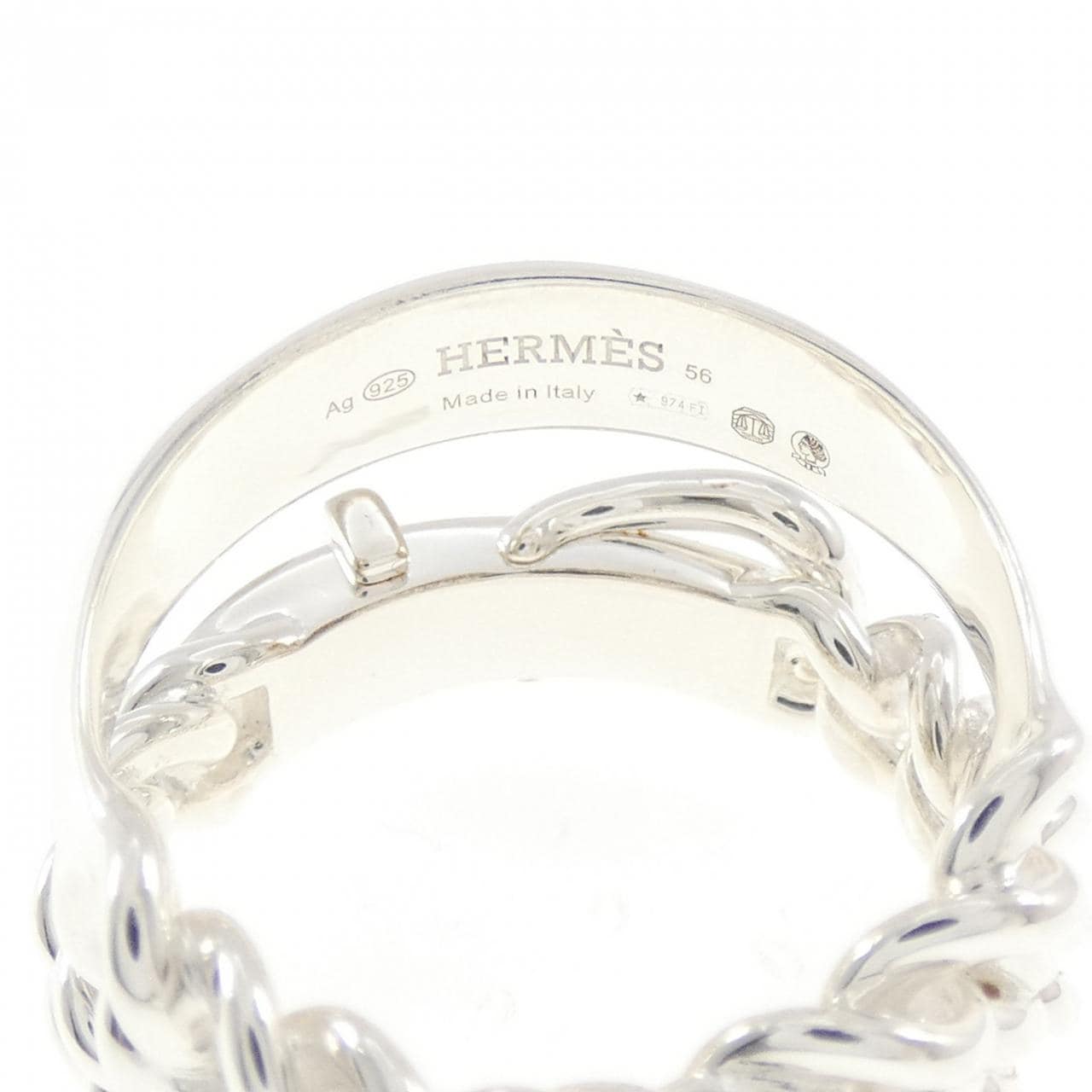 エルメス ブックルセリエ アンフレクシブル リング