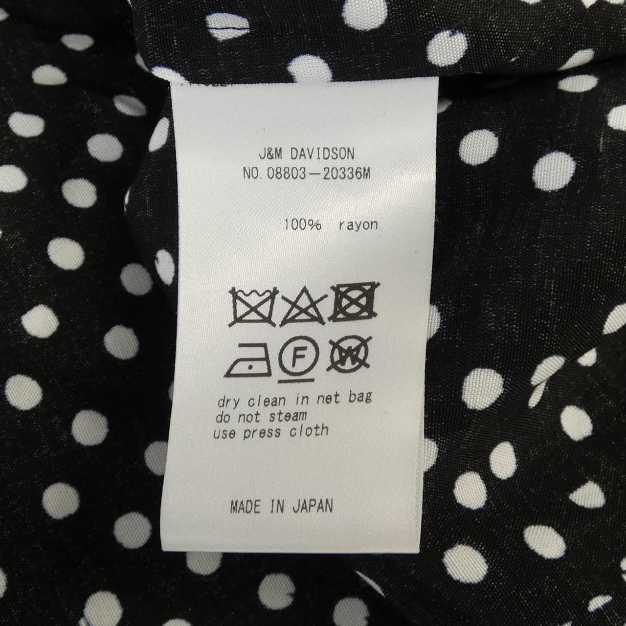 ジェイアンドエムデヴィッドソン J&M DAVIDSON 08803-20336M ワンピース