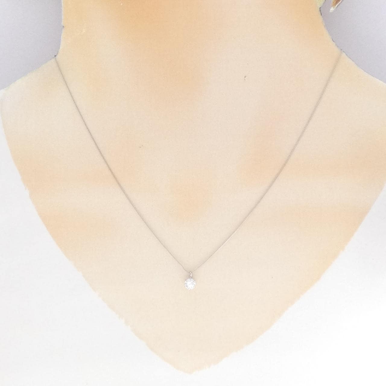 PT900/PT850 ダイヤモンド ネックレス 0.303CT