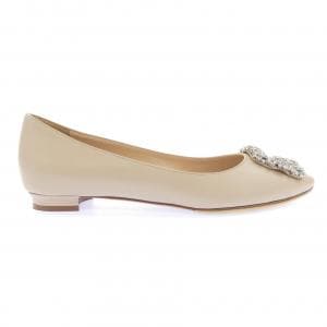 マノロブラニク MANOLO BLAHNIK HANGISI FLAT フラットシューズ