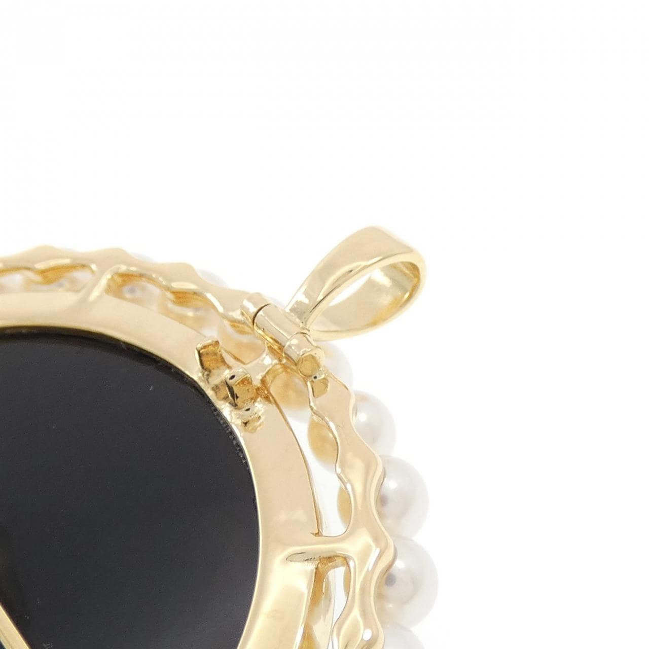 タサキ メノウカメオ ブローチ