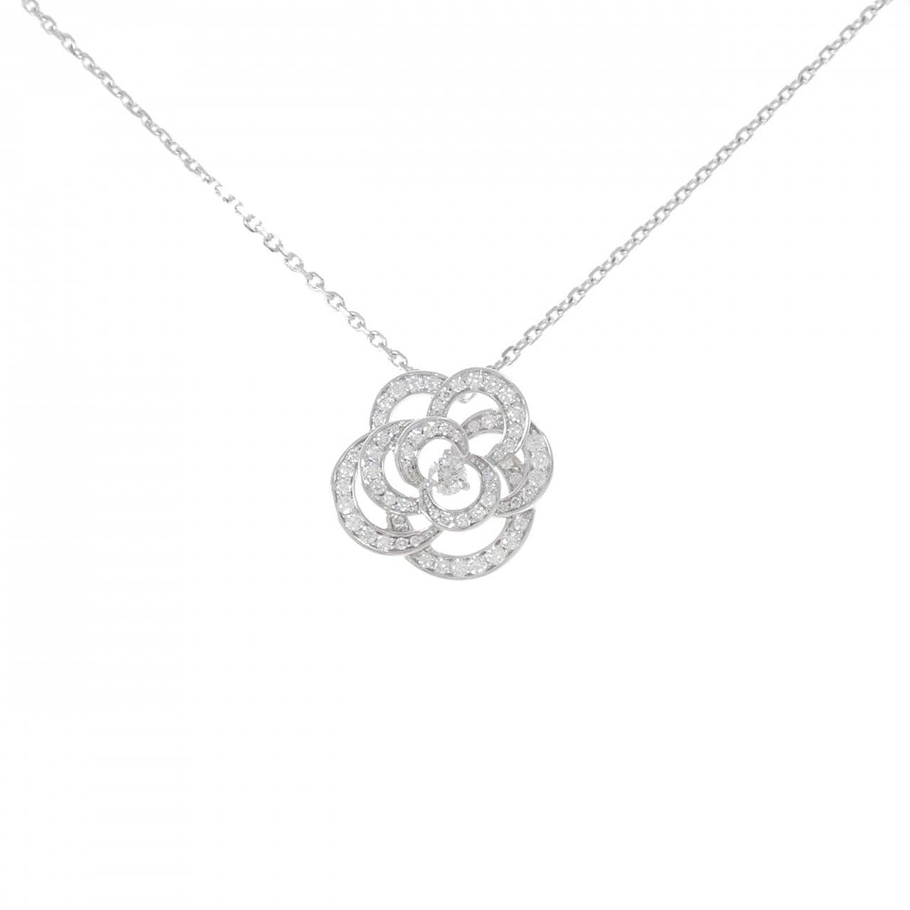 シャネル カメリア ミディアム ネックレス