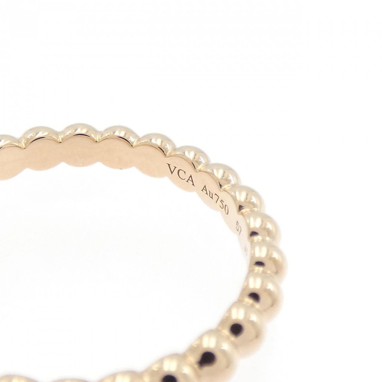 ヴァンクリーフ&アーペル ペルレ ミディアム リング