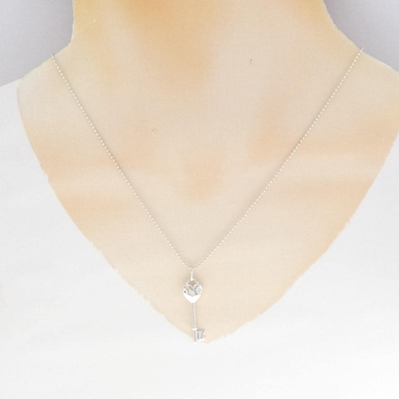 ティファニー ハート キー ミニ ネックレス