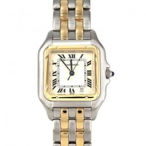 カルティエ パンテールMM 2ROW W25028B6 SSxYG クォーツ