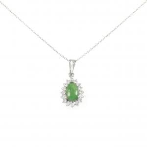 PM900/PT850 ヒスイ ネックレス 0.70CT