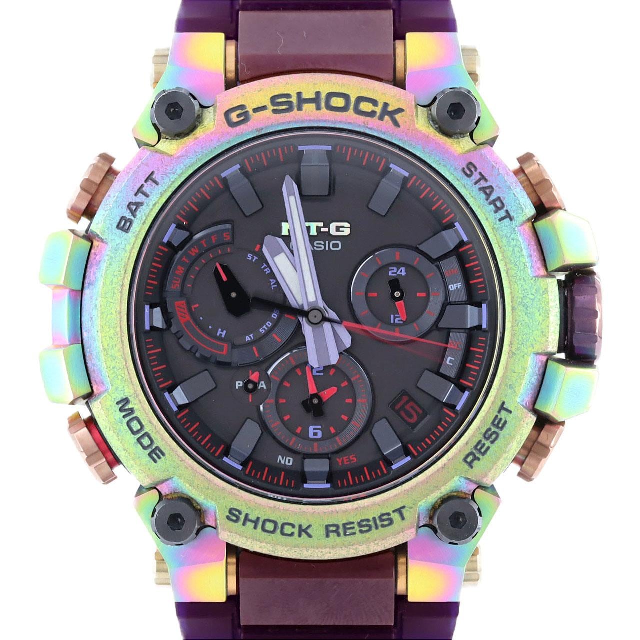 卡西欧 G-SHOCK･MT-G 电波钟 MTG-B3000PRB-1AJR SS 太阳能石英