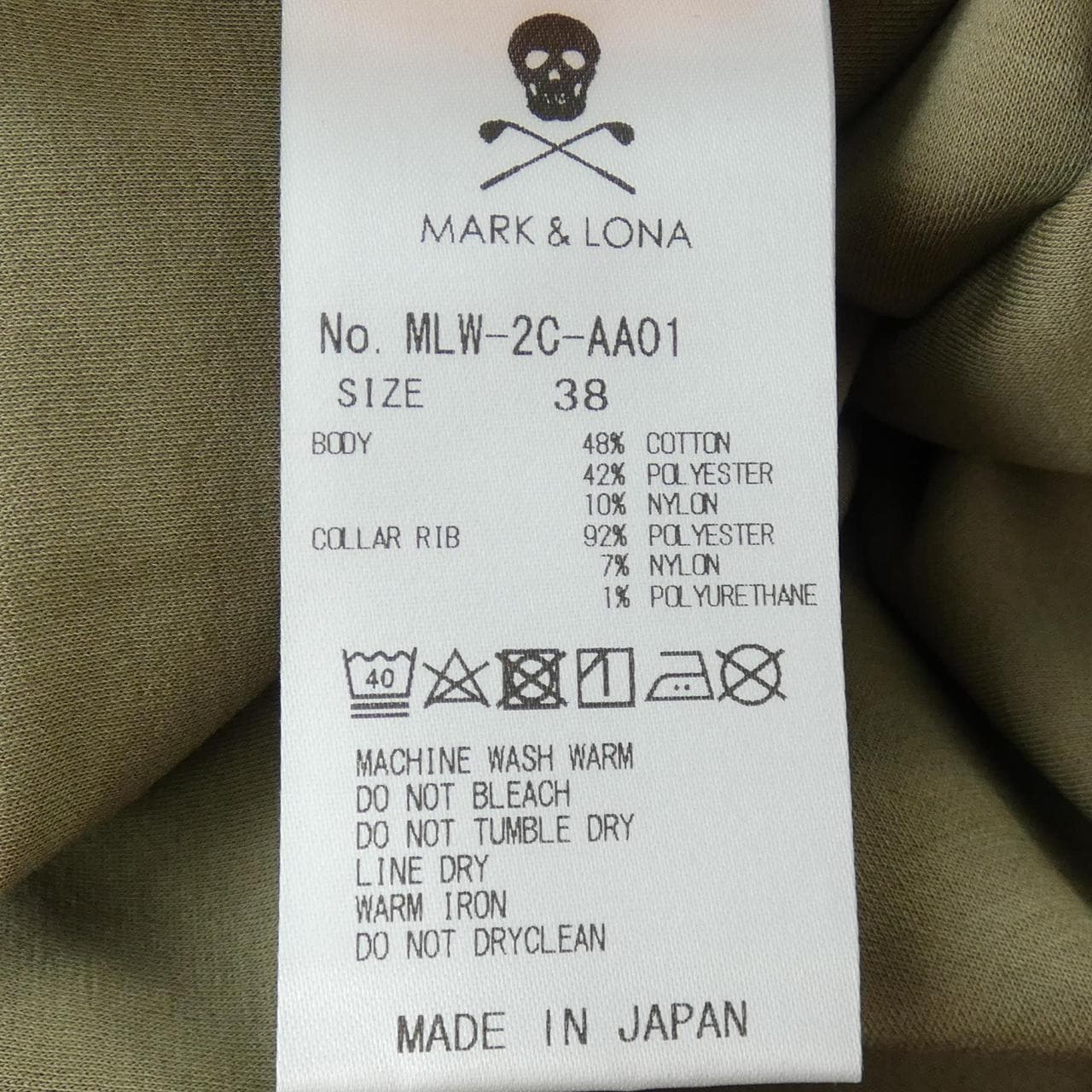 マークアンドロナ MARK&LONA トップス
