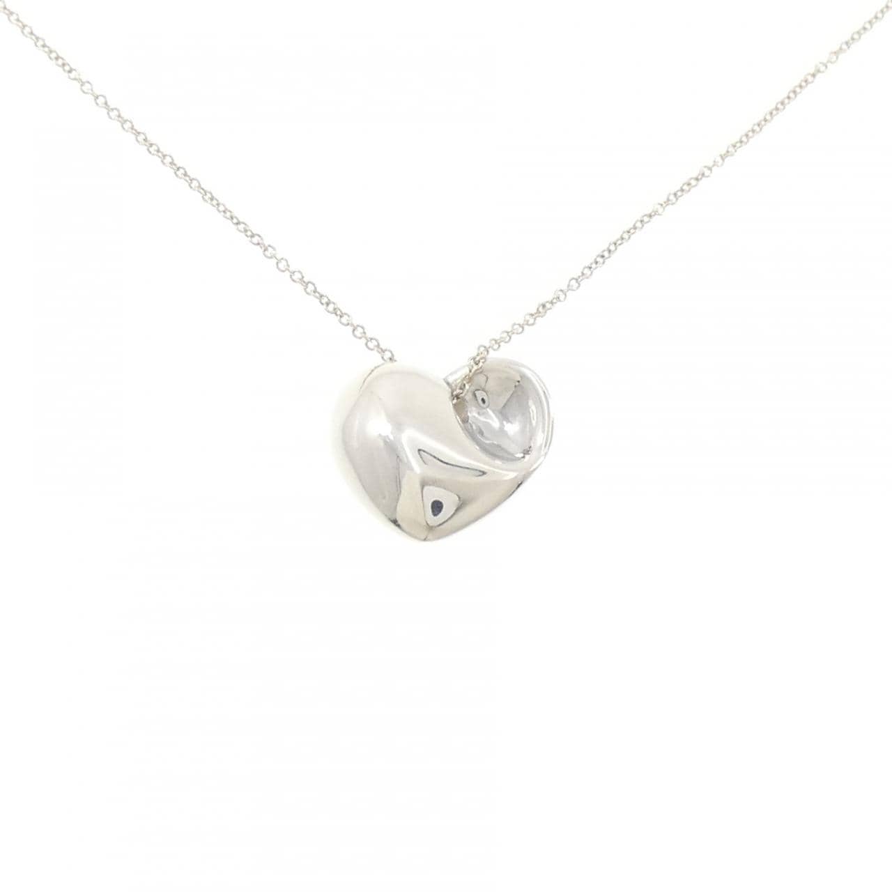 ティファニー フォールドハート ネックレス