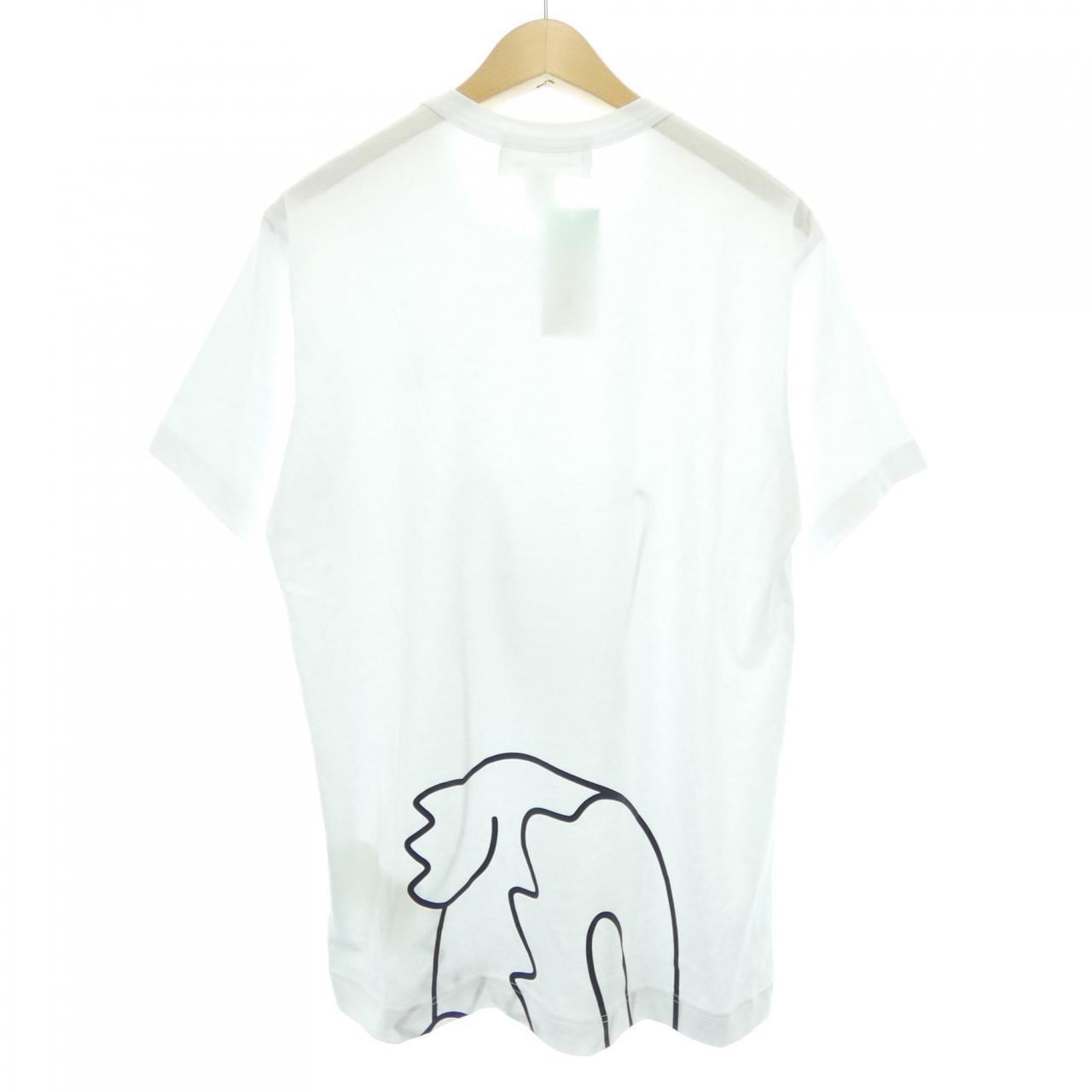 コムデギャルソン COMME des GARCONS FL-T012 LACOSTE Tシャツ
