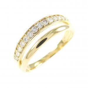K18YG ダイヤモンド リング 0.20CT