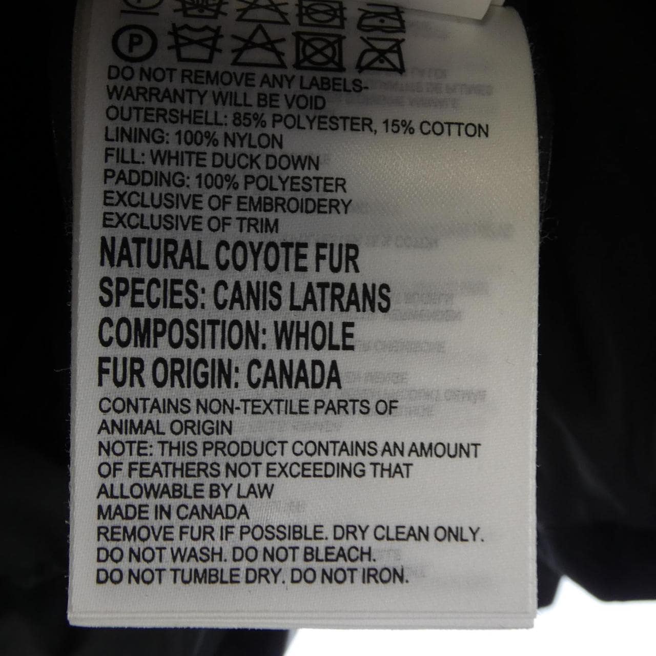 カナダグース CANADA GOOSE 2300JL R シャーロットパーカー ダウンコート