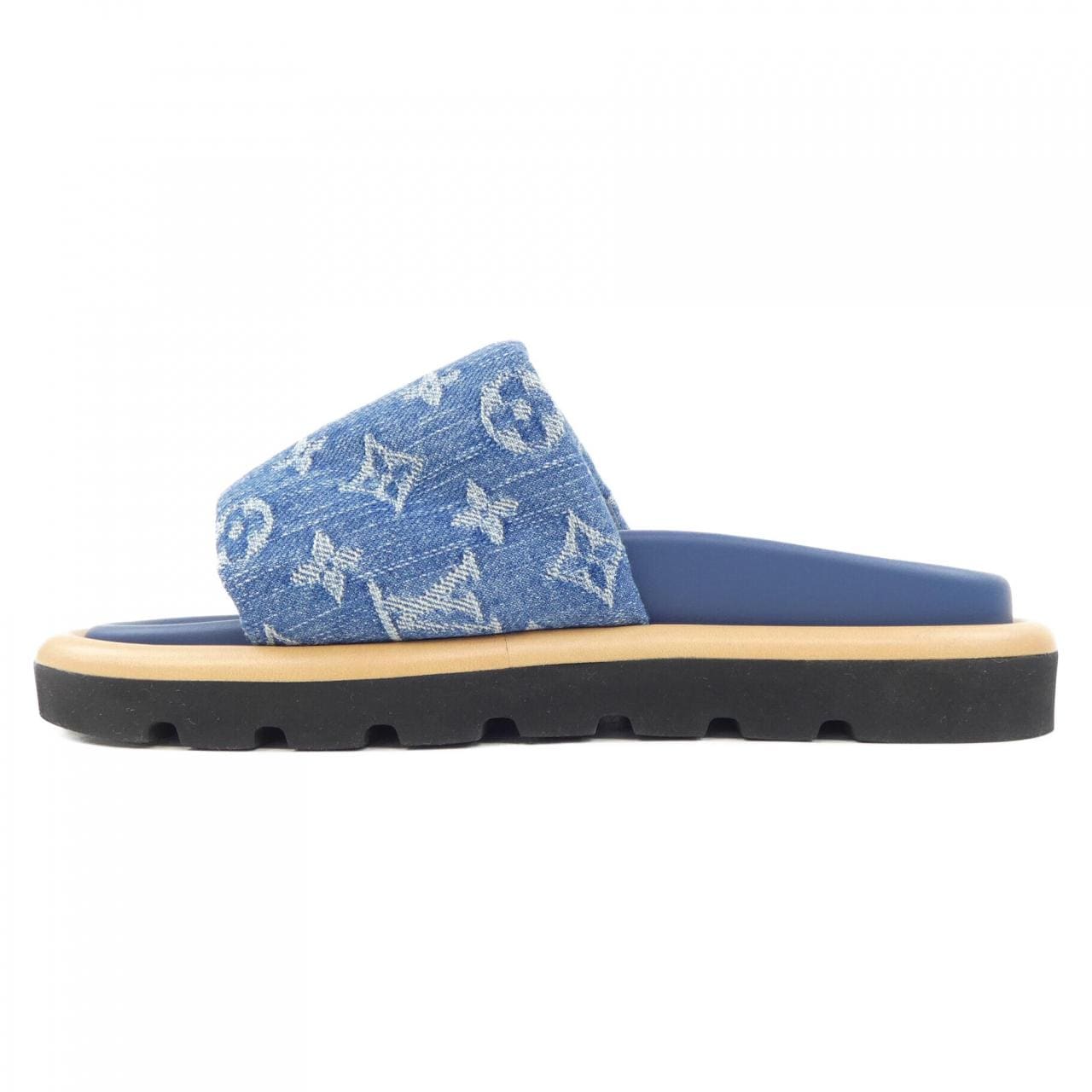 ルイヴィトン LOUIS VUITTON プールピローラインミュール LVリミックス サンダル