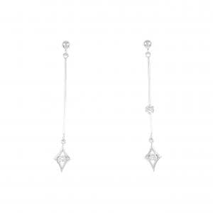 K18WG Diamond earrings