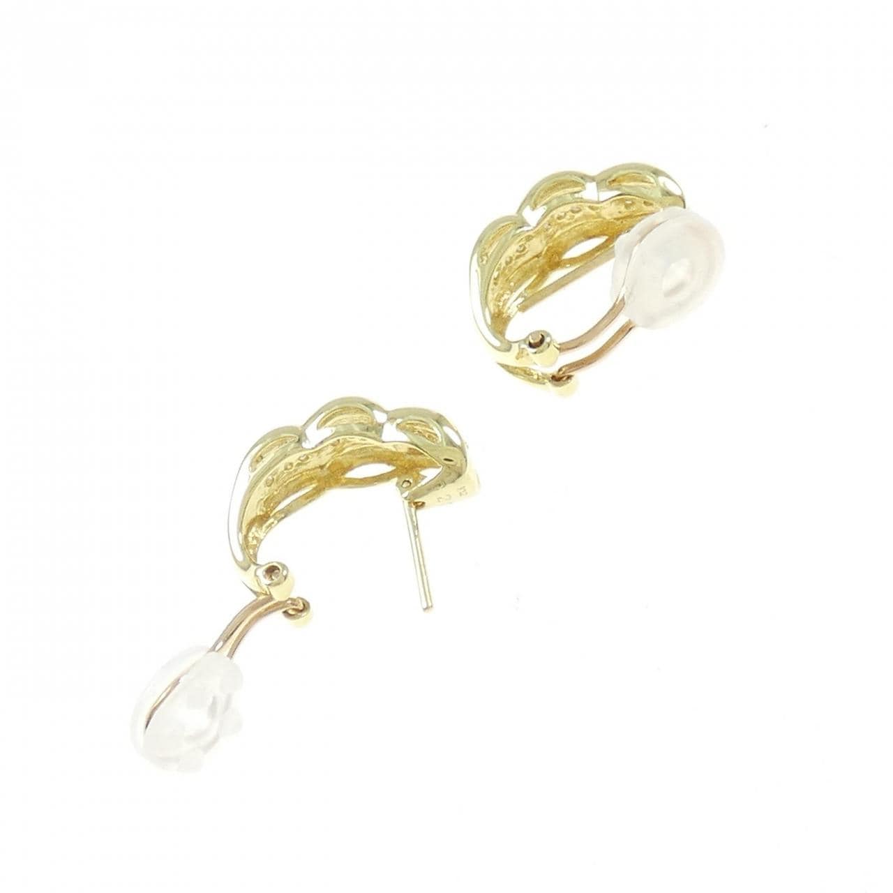 K18YG ダイヤモンド ピアス/イヤリング 0.40CT