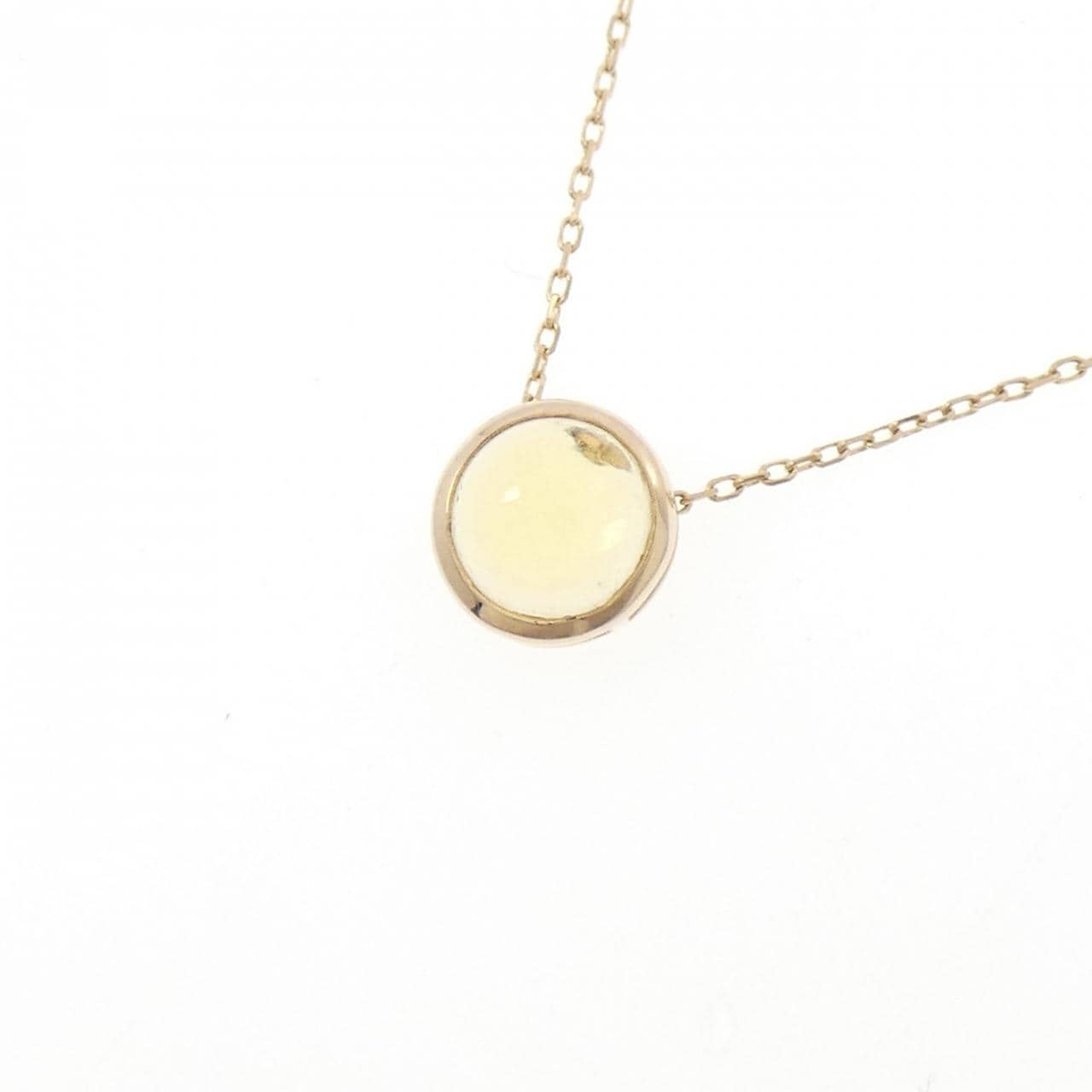 K10YG クオーツ ネックレス